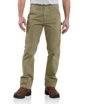 Carhartt Men's Washed Twill Relaxed Fit Dungaree Work Pant - Khaki