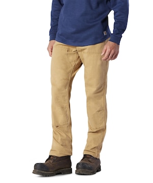 Pantalon de travail en toile avec panneaux avant doubles à jambe droite et coupe décontractée pour hommes, Rigby, Carhartt