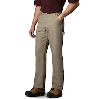 Pantalon de travail en coutil à jambe droite et coupe décontractée Rugged FlexMD pour hommes, Carhartt