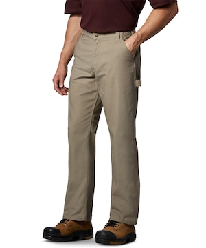 Pantalon de travail en coutil à jambe droite et coupe décontractée Rugged FlexMD pour hommes, Carhartt
