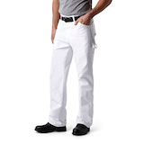 Dickies Men's Painters White Pants Front_Angled_Left