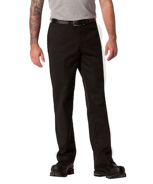 Pantalon de travail en sergé extensible à devant plat pour hommes, Dakota Workpro Series