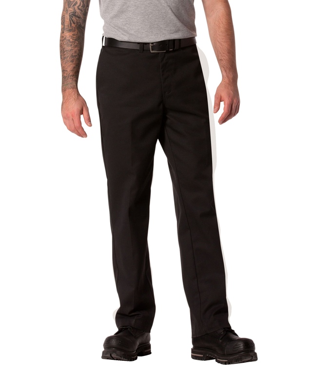 Pantalon de travail en sergé extensible à devant plat pour hommes, Dakota Workpro Series