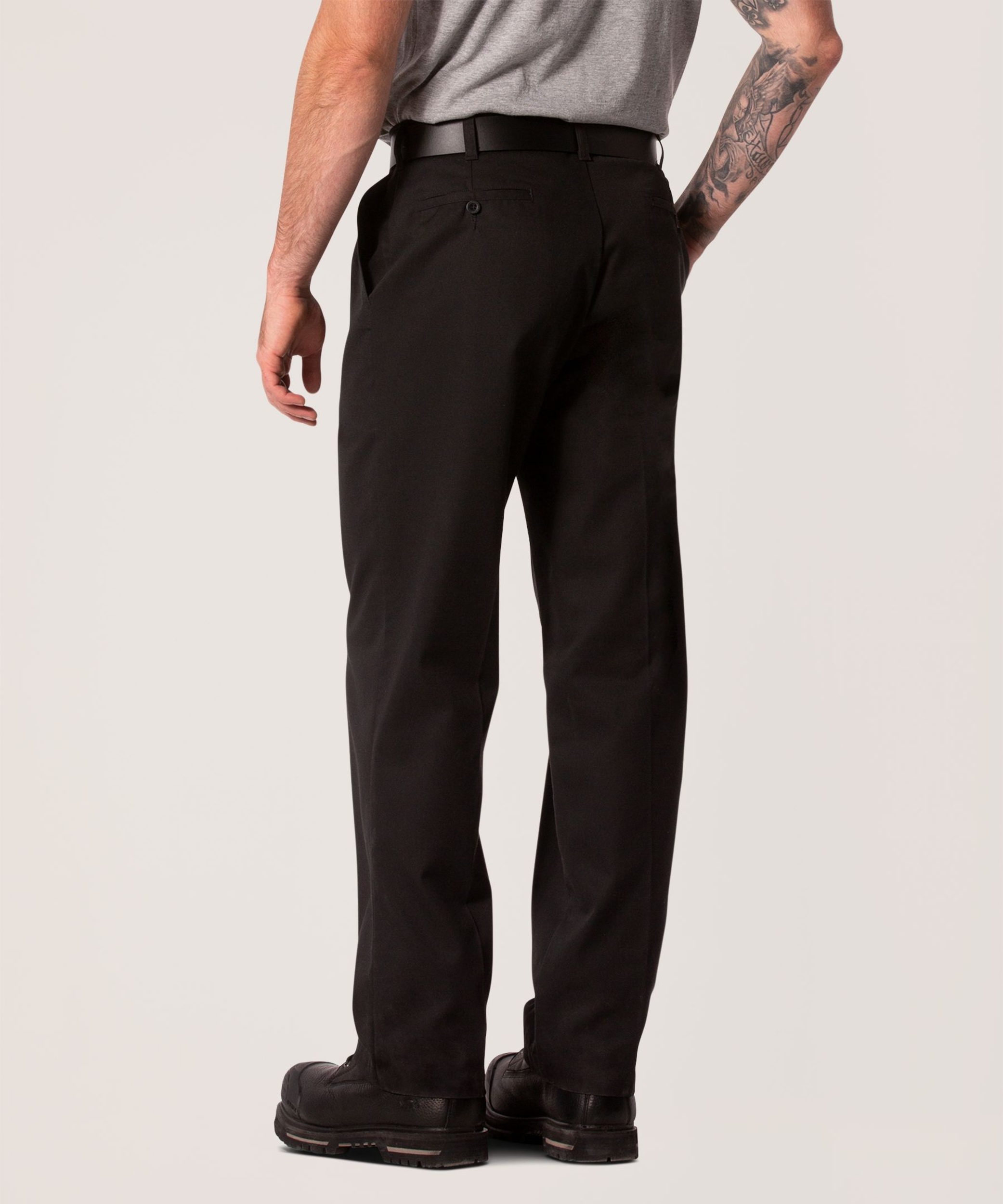 Dakota WorkPro Series Men's Stretch Twill Flat Front Work Pants Marks