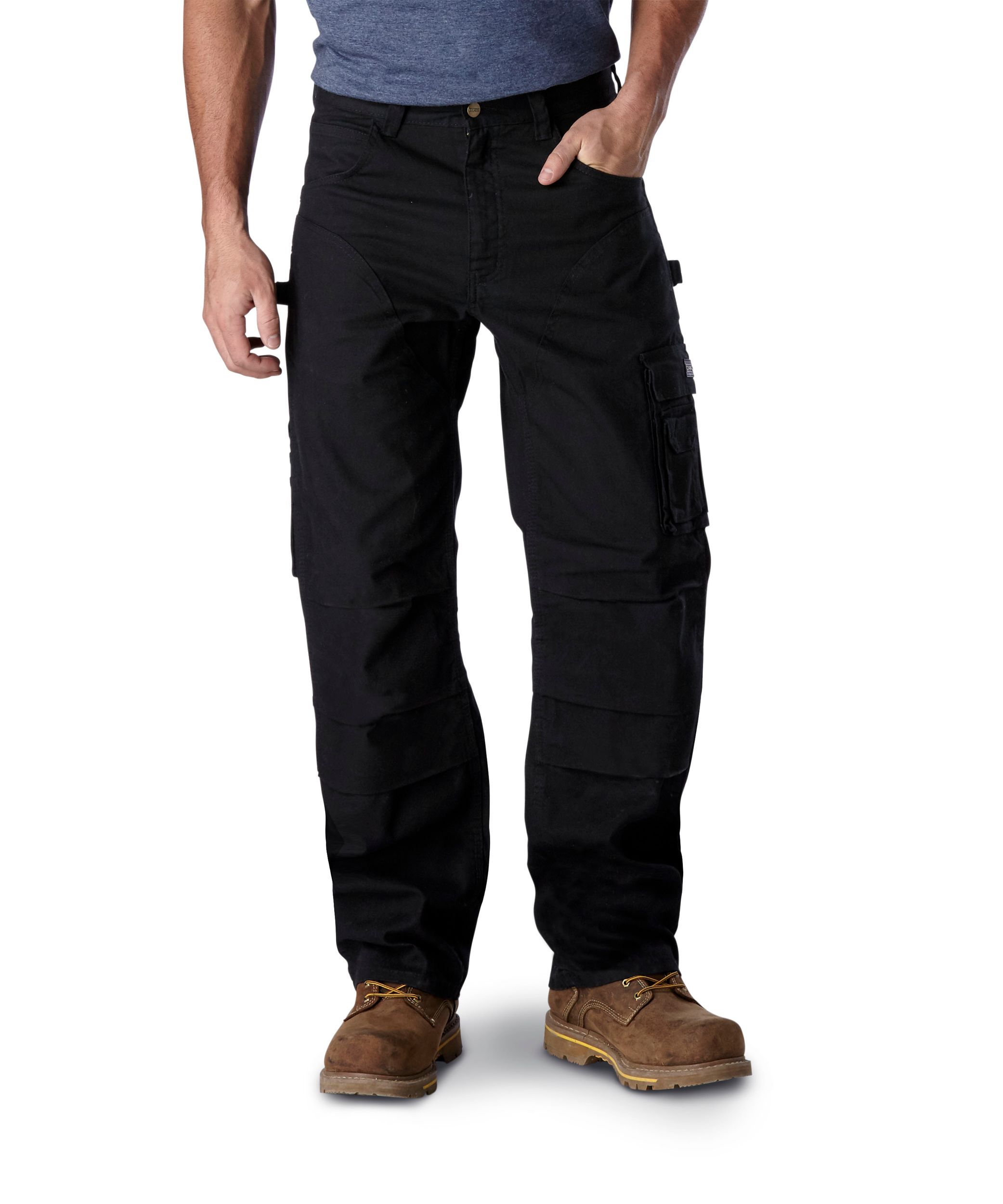 Pro RTX Pro Workwear Cargo Trousers Black  RX600  Direct Workwear