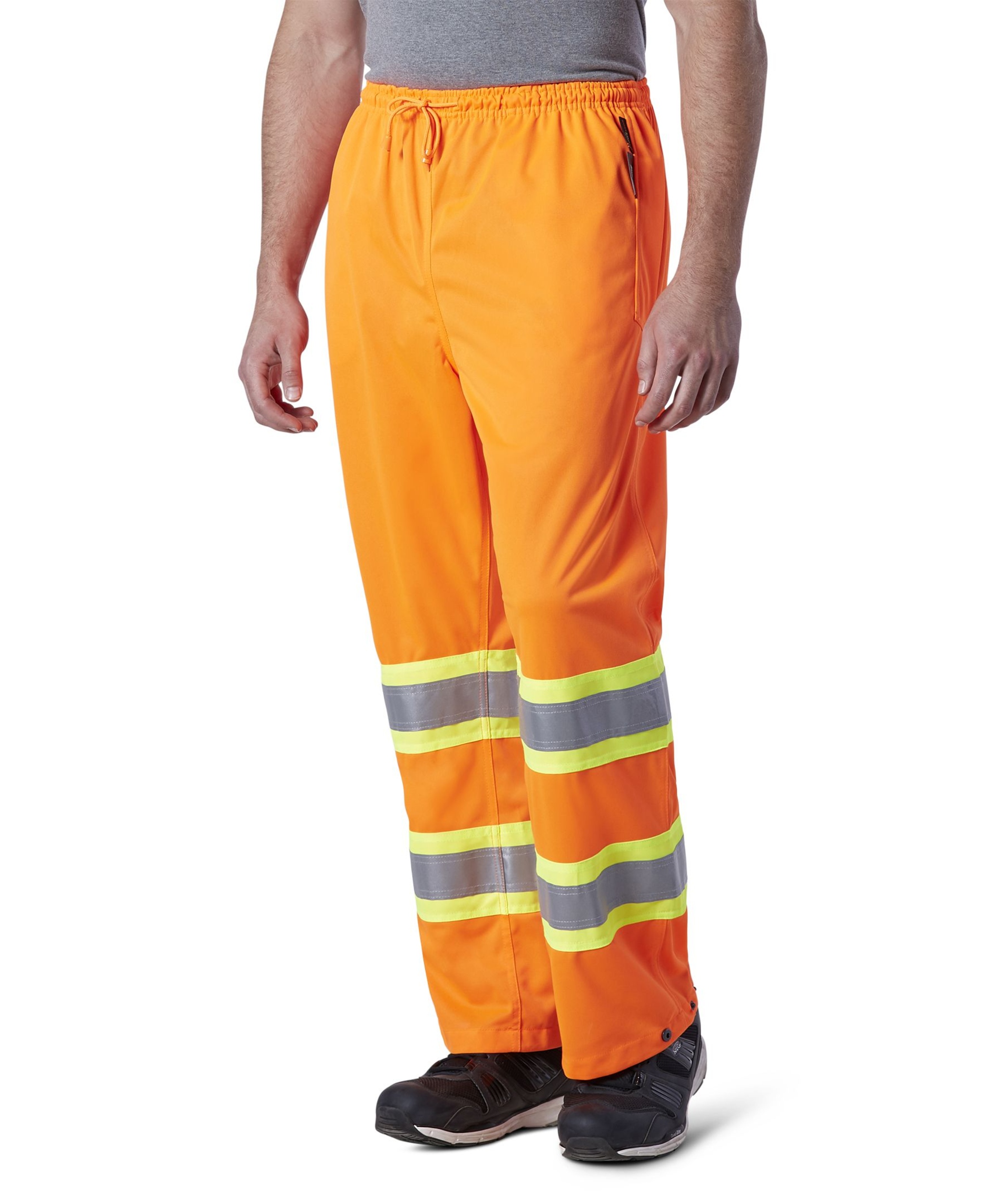 Pantalon de sécurité à enfiler léger Tough Duck avec ceinture élastique, pour hommes