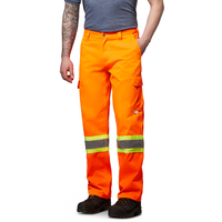 Tough Duck Men's Hi Vis Cargo Pants Front_Angled_Left