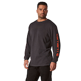 Carhartt Men's Signature Logo Long Sleeve T-Shirt Front_Angled_Left