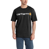 T-shirt graphique à logo pour hommes Carhartt Front_Flat