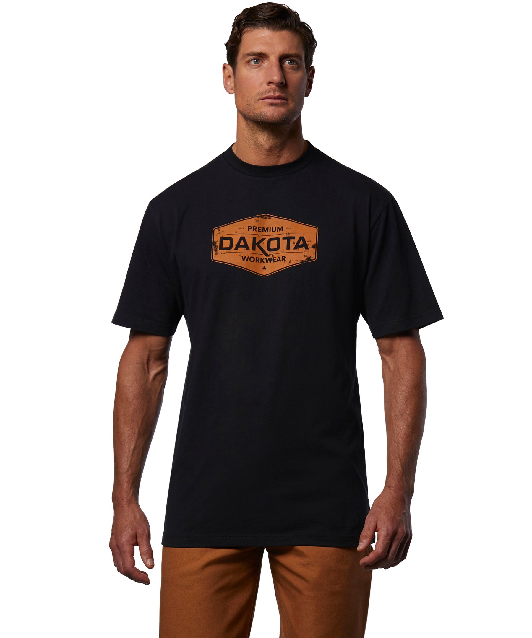 T-shirt Dakota Workpro Series à logo de première qualité, pour hommes