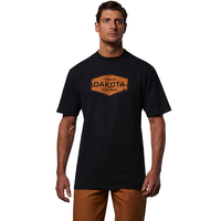 Dakota WorkPro Series Men's Premium Logo T Shirt Front_Flat