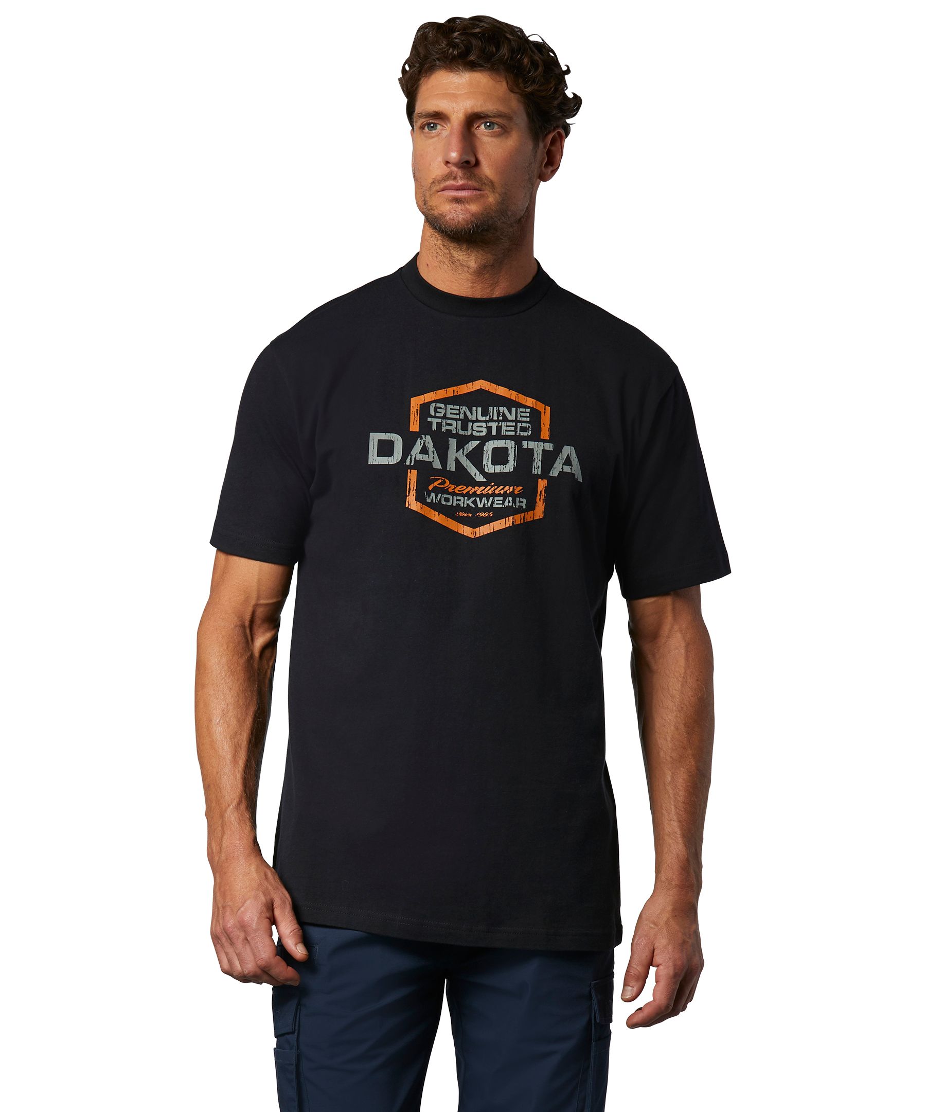 Dakota WorkPro Series Men's Short Sleeve Genuine Logo T-Shirt