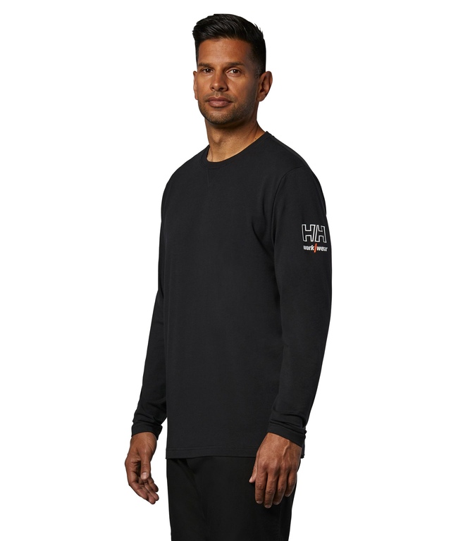 T-shirt Helly Hansen Workwear à logo et à manches longues, pour hommes, Kensington