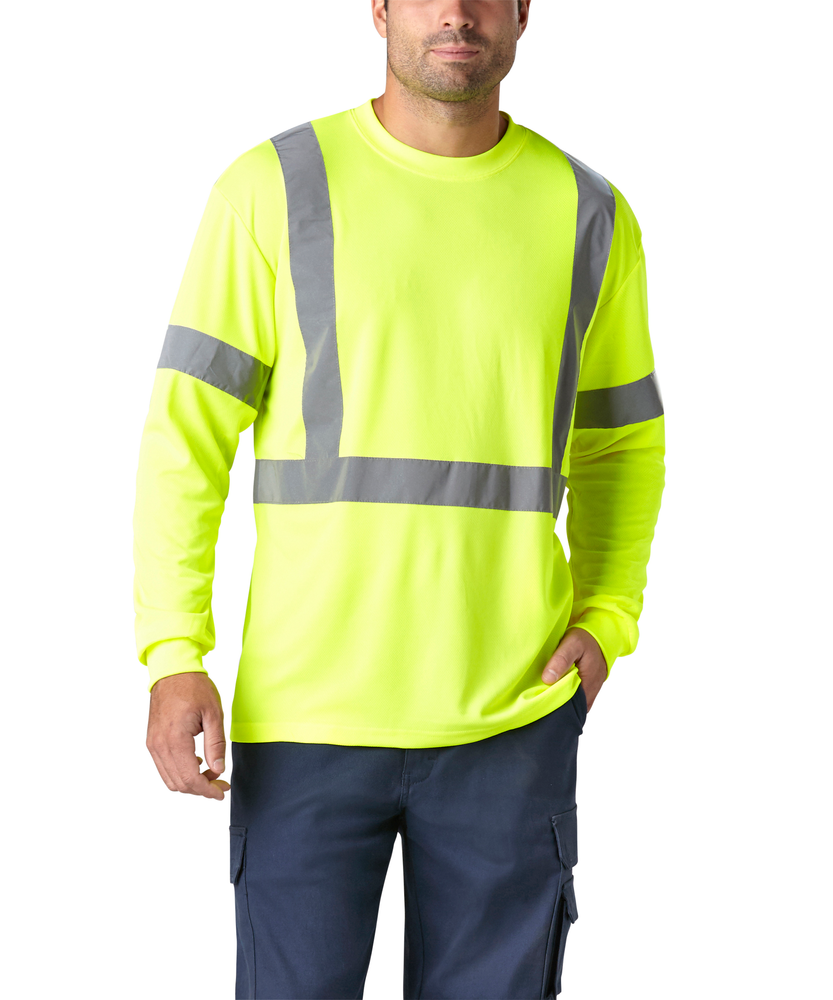 Bright green long store sleeve t shirts
