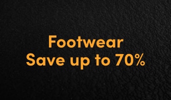 Footwear save up to 70%