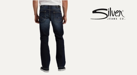 Silver Men's Jeans