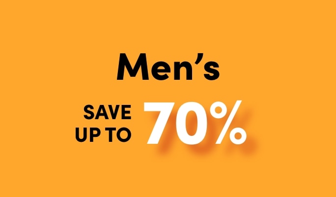 Men's Save up to 70%