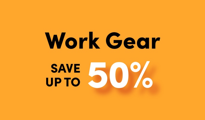 Work Gear Save Up to 50%