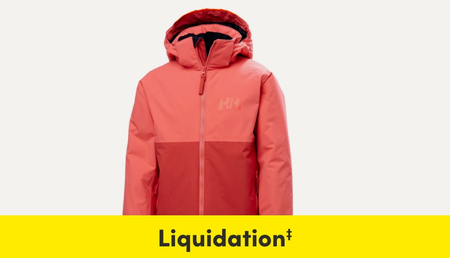 Vêtements et manteaux en liquidation pour enfants