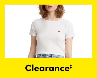 Clearance‡ Women's + Men's Levi's Clothing Up to 50% off our original price