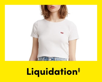 Vêtements Levi's en liquidation‡ pour femmes et hommes Jusqu'à 50 % de rabais sur notre prix original