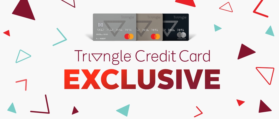 Collect 20x Bonus CT Money®* Triangle Credit Card Exclusive at Mark's.  That's 8% back on almost everything with your Triangle credit card.  Friday, February 21 – Saturday, February 22.