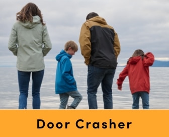 Door Crasher Save 50% on Women's, Men's + Kids' WindRiver Downpour HYPER-DRI HD3 Rain Jackets