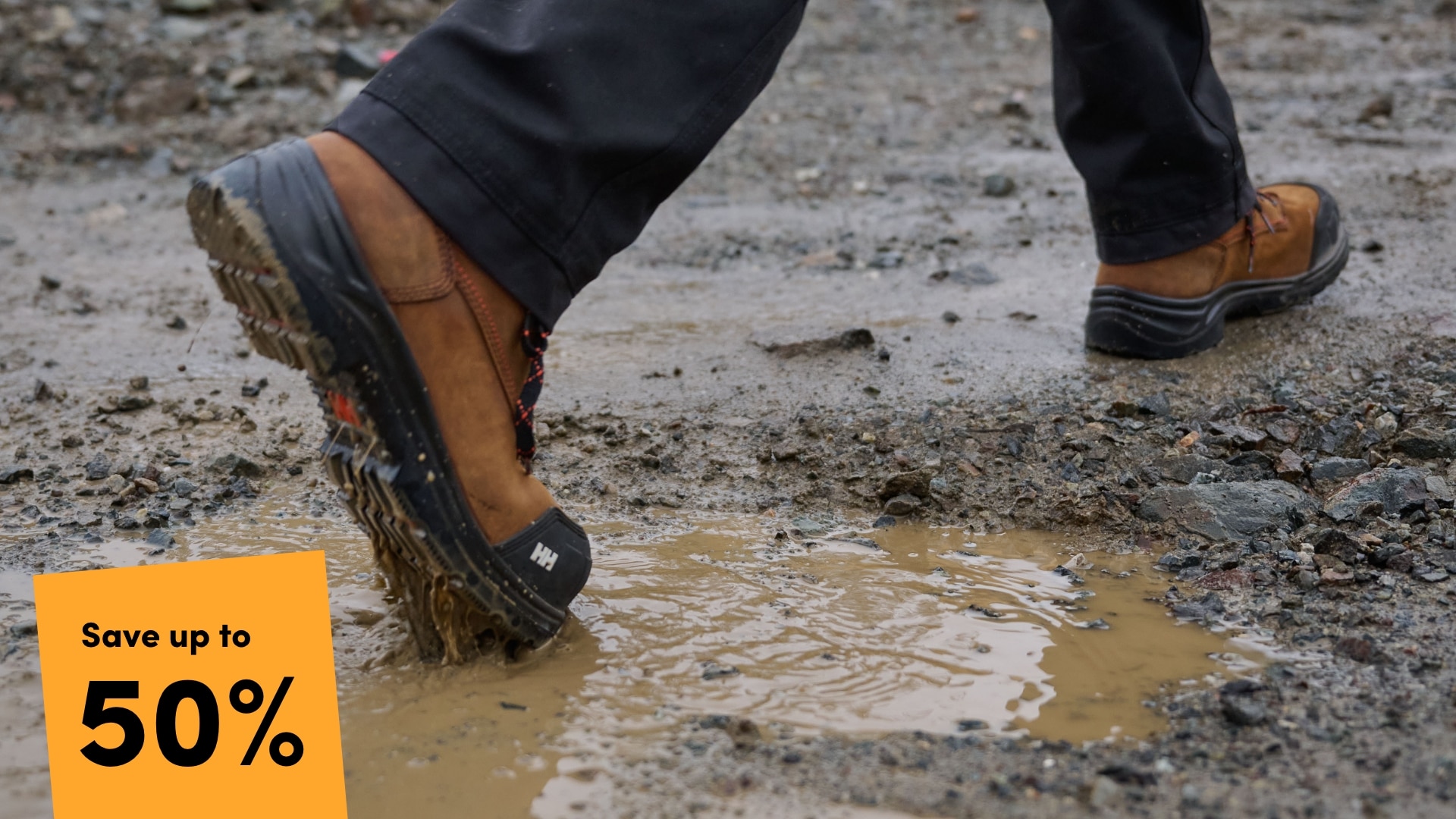 Stay safe at work and save. Safety Footwear Save up to 50%