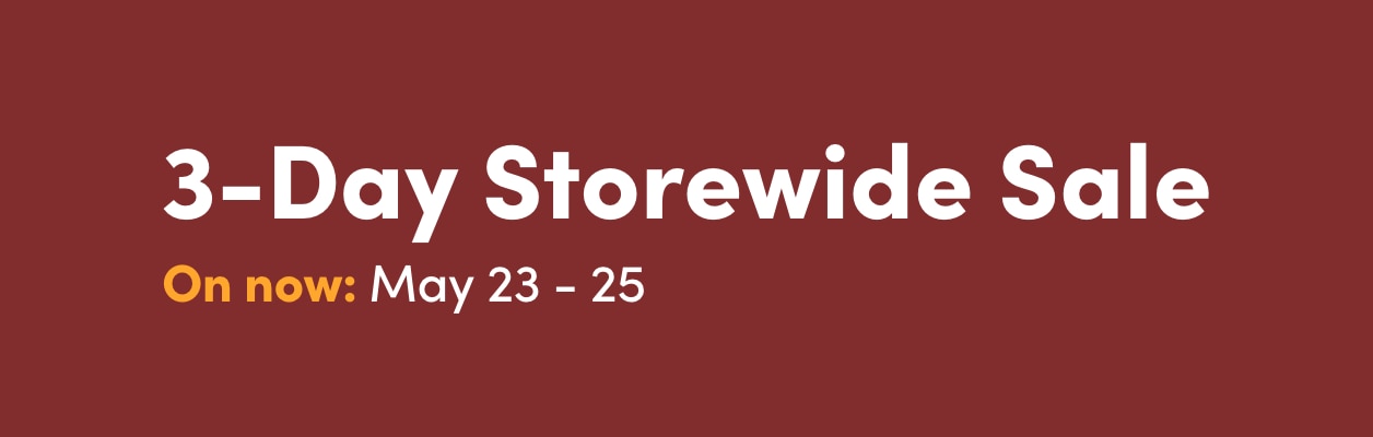 3-Day Storewide Sale