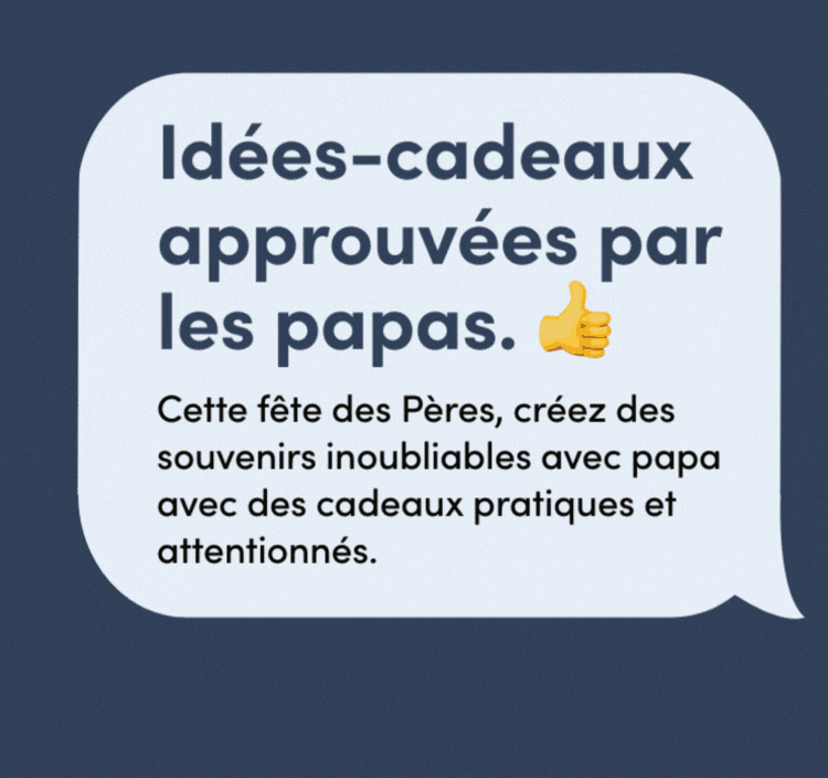 Idées-cadeaux approuvées par les papas. Cette fête des Pères, créez des souvenirs inoubliables avec papa avec des cadeaux pratiques et attentionnés.