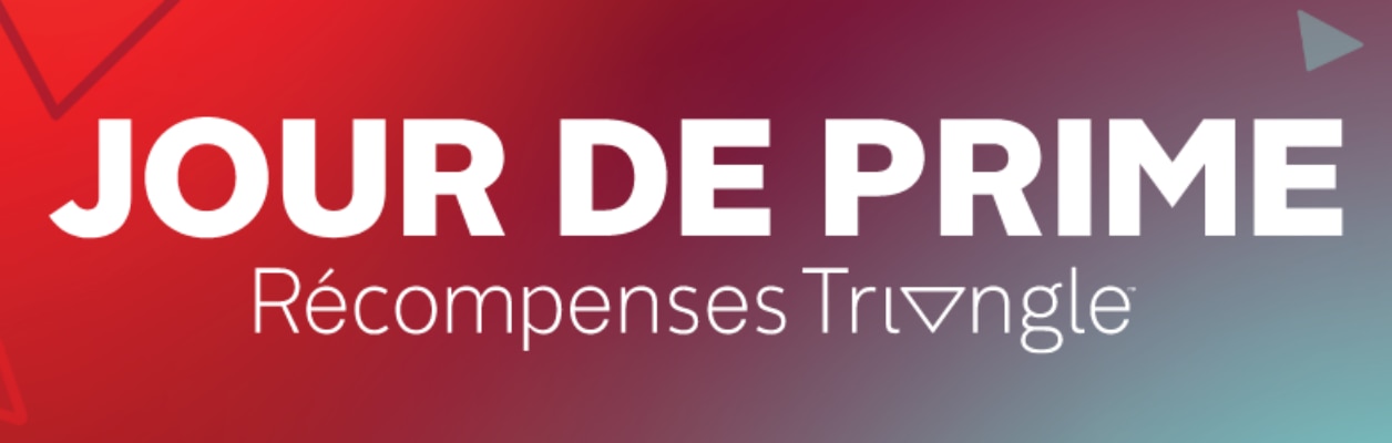 Obtenez 20x l’Argent CTᴹᴰ* en prime chez L’Équipeur. Soit une remise de 8 % sur presque tout, le vendredi 6 juin et samedi 7 juin avec Récompenses Triangle.