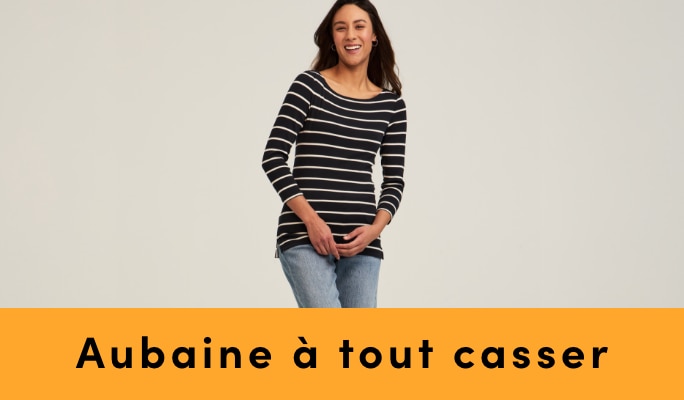 AUBAINE À TOUT CASSER Tous les vêtements pour femmes  économisez jusqu'à 60 %