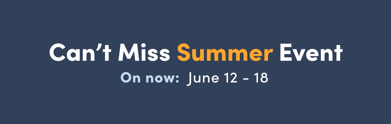 Can't Miss Spring Event Save up to 60%