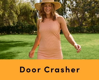 Door Crasher Save up to 60% on Women's Clothing