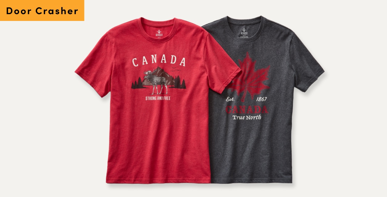 Door Crasher All Regular-Priced Women's + Men's Jumpstart T Shirts. Sale $15 