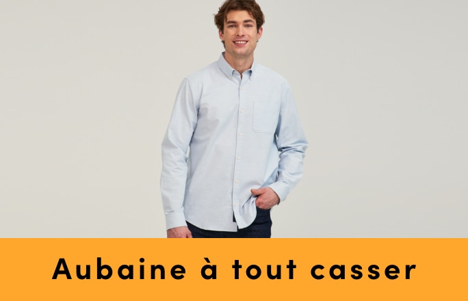 AUBAINE À TOUT CASSER Tous les vêtements pour hommes  économisez jusqu'à 60 %