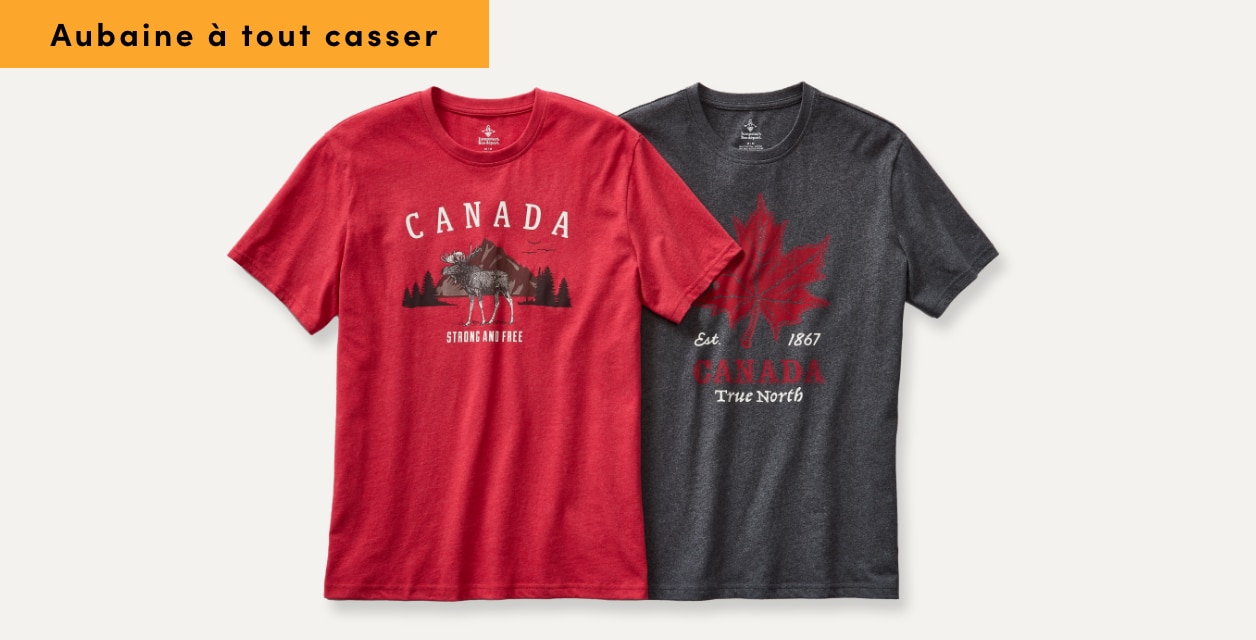 Tout les T Shirts Jumpstart a prix courant en solde à 15 $