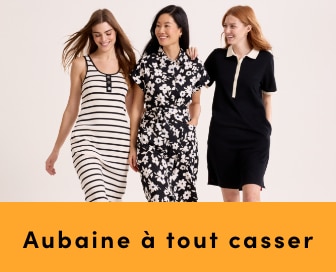 AUBAINE À TOUT CASSER Vêtements et vestes décontractées pour femmes, hommes et enfants achetez-en 1 et le 2e est GRATUIT* 0%