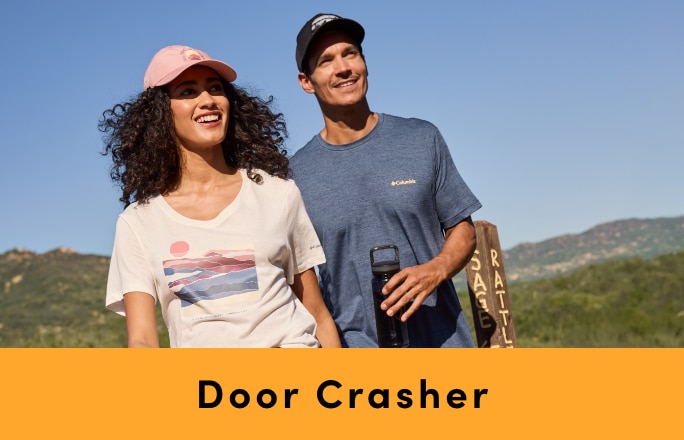 Door Crasher Save 40% on Columbia Clothing 