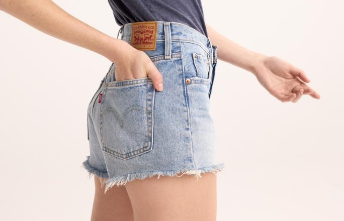 Buy one get one 50% OFF* on Women's Levi's + Silver Shorts 