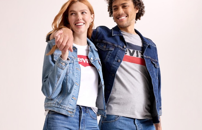Buy one get one 50% OFF* Women's + Men's Jeans + Jean Jackets
