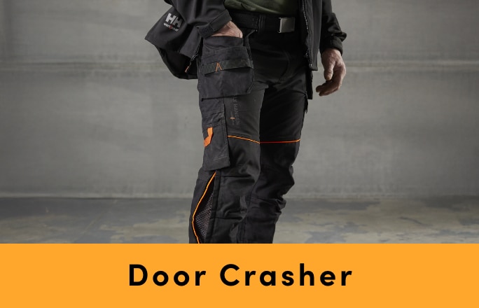 Door Crasher Save up to 40% on Workwear