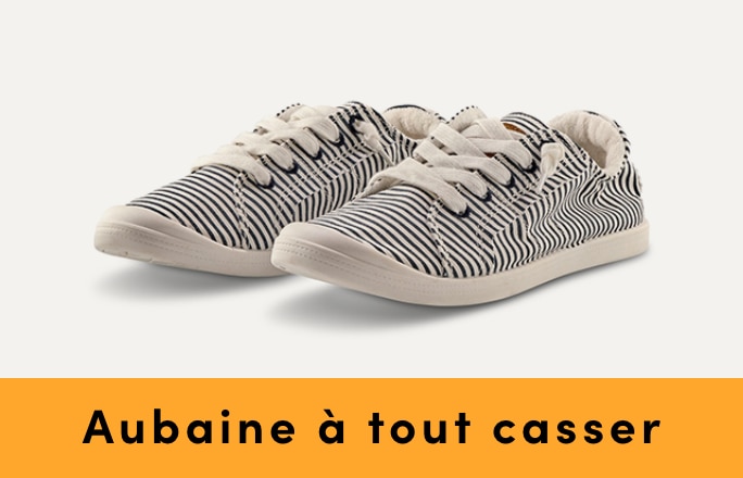 Aubaine à Tout Casser Chaussures à enfiler FarWest Sky pour femmes en solde à 19.99$