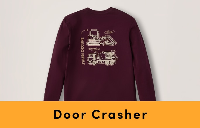 Door Crasher Save up to 40% on Workwear