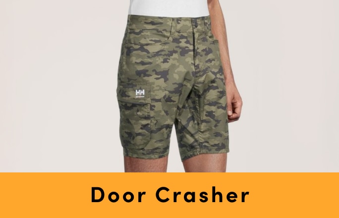 Door Crasher Save up to 50% on Workwear