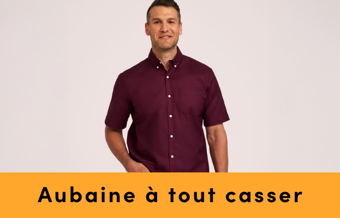 Aubaine à Tout Casser Vêtements pour hommes économisez jusqu'à 60 %