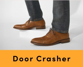 Door Crasher Save up to 40% on Footwear