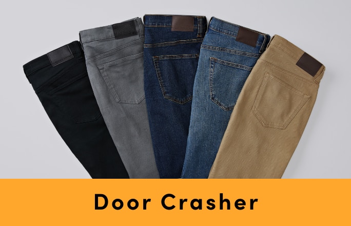 Door Crasher Men's Denver Hayes Value Stretch Jeans. Sale $30