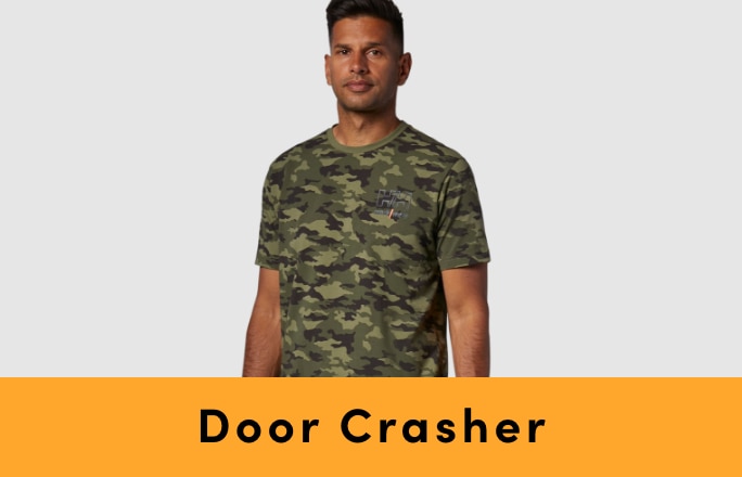 Door Crasher Save up to 40% on Workwear