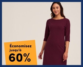 Aubaine à Tout Casser Vêtements pour femmes économisez jusqu'à 60 %